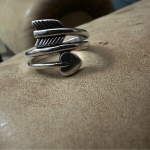 JAMES AVERY Arrow and Heart ring
